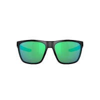 Costa Del Mar Ferg 6S9002 900201-59 Matte Black / Green Mirror Polarised Lenses
