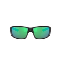 Costa Del Mar Tuna Alley Pro 6S9105 910502-60 Matte Black / Green Mirror Polarised Lenses