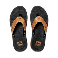 Reef CI8103 Santa Ana Le Black/Tan Available In A Variety Of Sizes