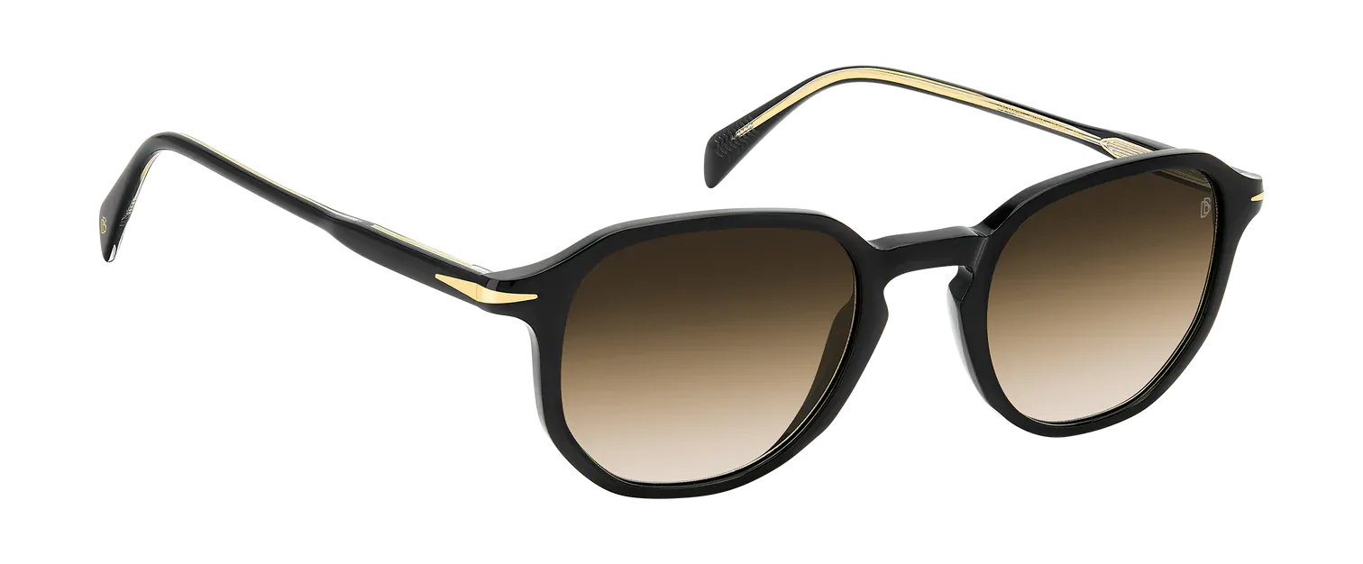 David Beckham DB 1140/S 807 N4 50 Black / Brown Brick Gradient Lenses