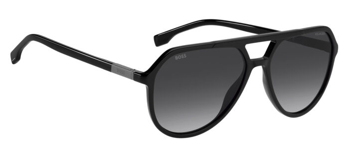 Hugo Boss BOSS 1831/S 807 WJ 58 Black / Grey Gradient Polarised Lenses
