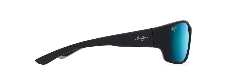 Maui Jim Local Kine B810 53B Soft Black Sea Blue and Grey Blue Hawaii Polarised Lenses