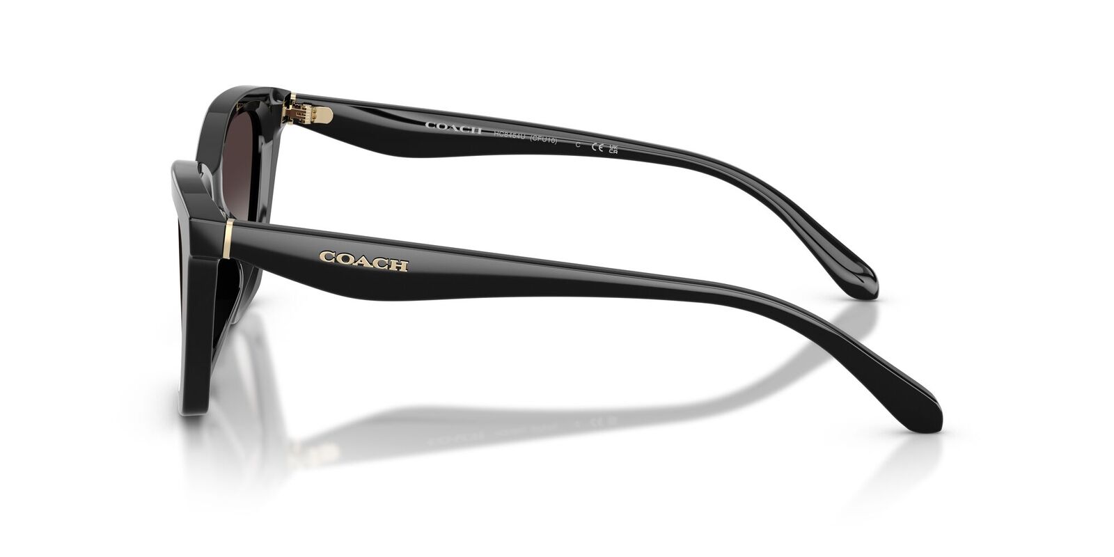 Coach CFU10 HC8464U 50028G-52 Black / Grey Gradient Lenses
