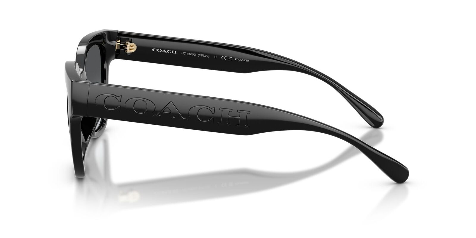 Coach CFT88 HC8460U 5002T3-51 Black / Grey Gradient Polarised Lenses