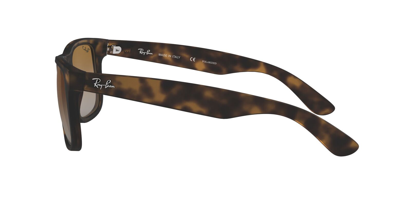 ray ban justin rubber brown