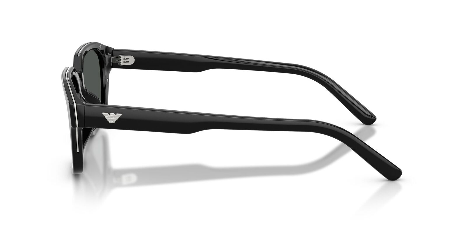 Emporio Armani EA4283U 501787-53 Shiny Black / Dark Grey Lenses