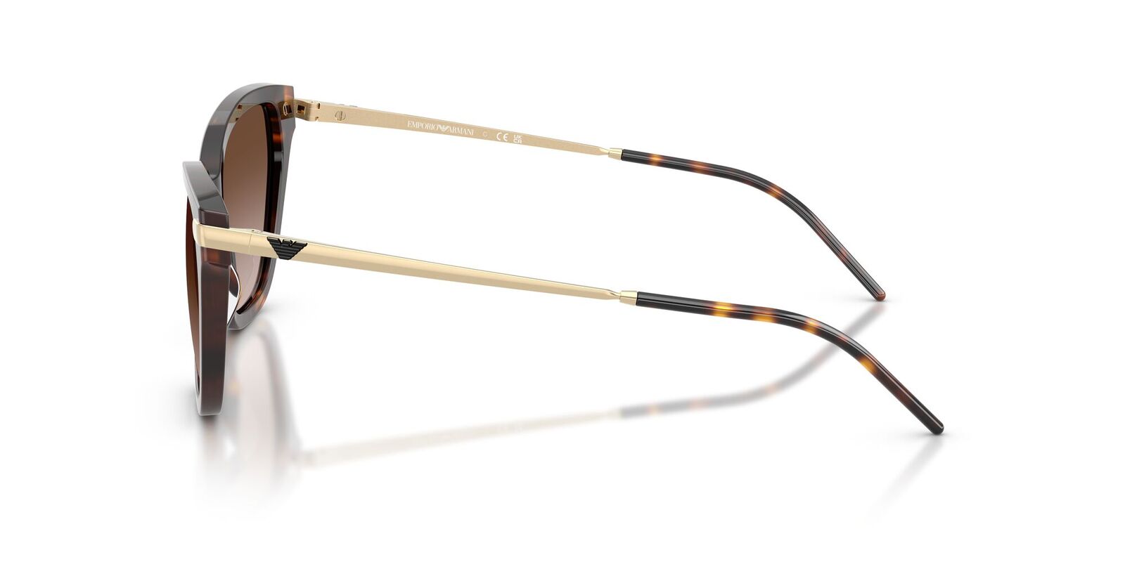Emporio Armani EA4251 502613-54 Shiny Havana / Brown Gradient Lenses
