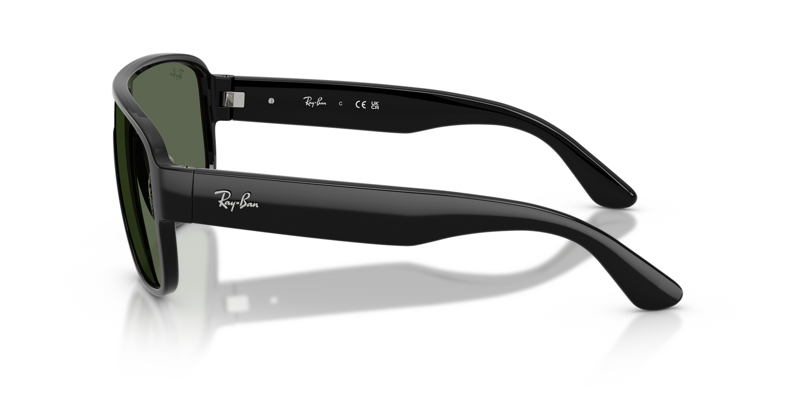 Ray-Ban RB2229 901/71-29 Black / Dark Green Lenses