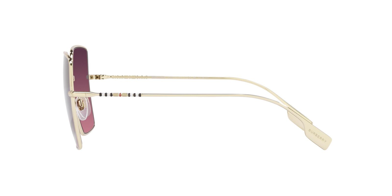 Burberry Daphne BE3133 1109F458 Light Gold / Rose Gradient Polarised