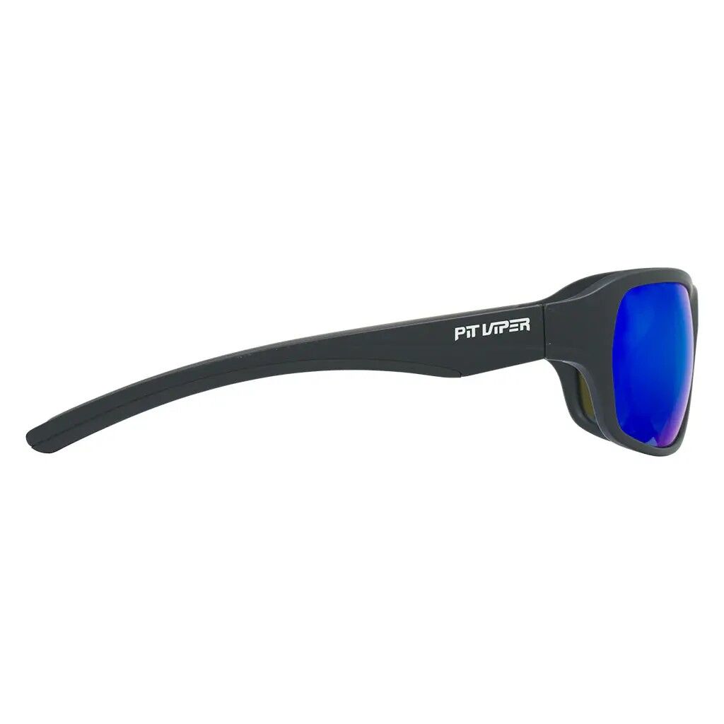 Pit Viper The Exec Somox Black / Blue Mirror Polarised Lenses