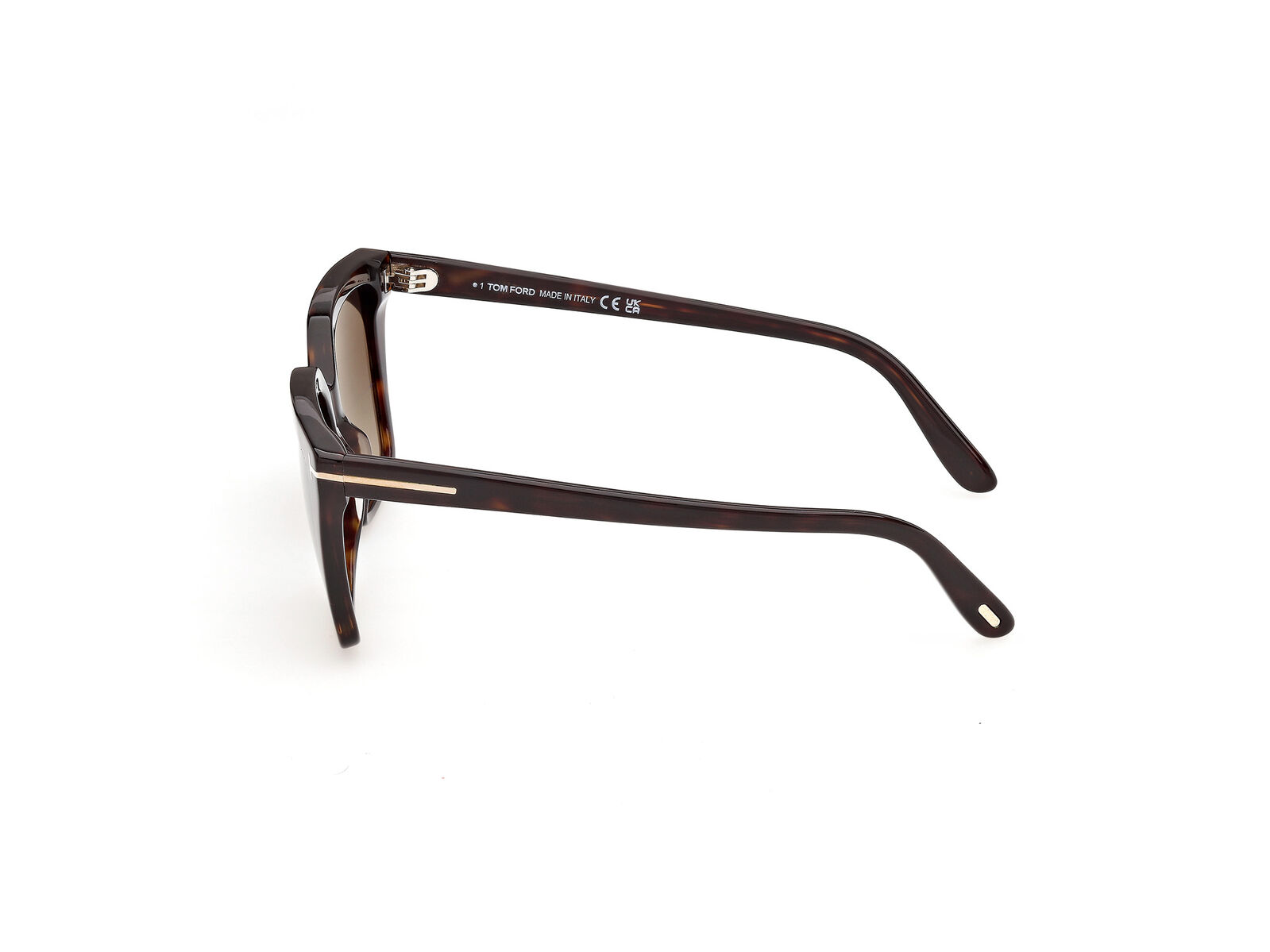 Tom Ford Erin-02 FT1412 52B Dark Havana / Smoke Gradient Lenses