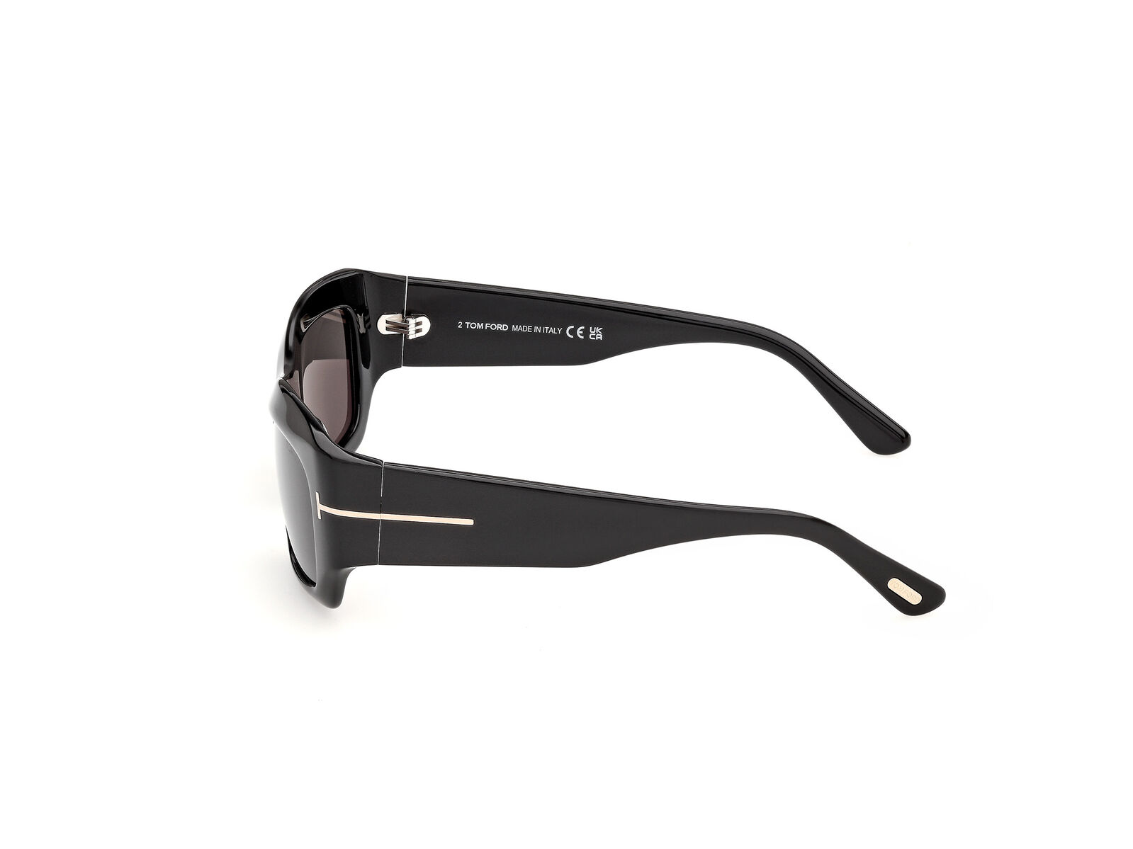 Tom Ford Olga-02 FT1414 01A Shiny Black / Smoke Lenses