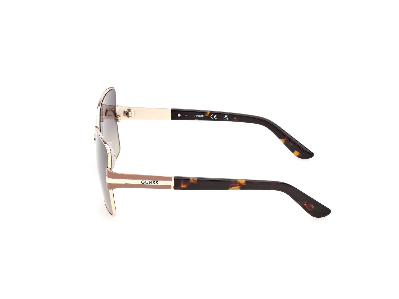 Guess GU00357 32B Gold / Smoke Gradient Lenses
