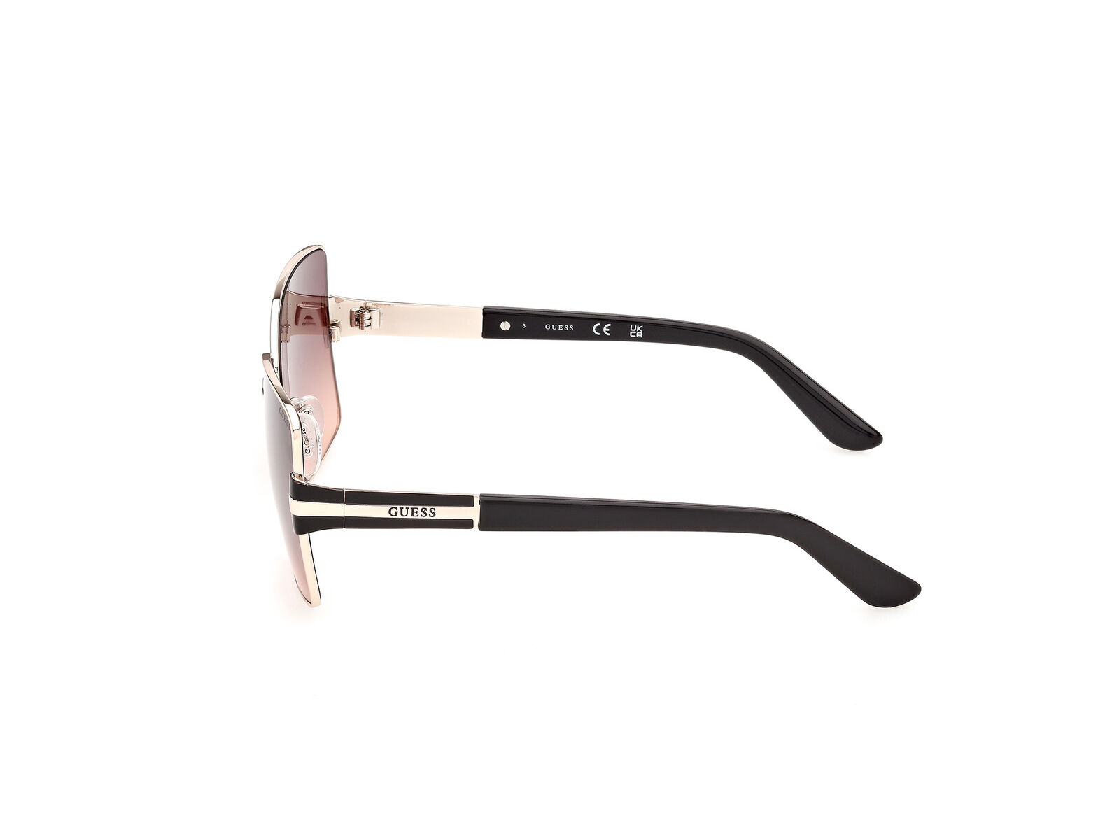 Guess GU00357 32T Gold / Bordeaux Gradient Lenses