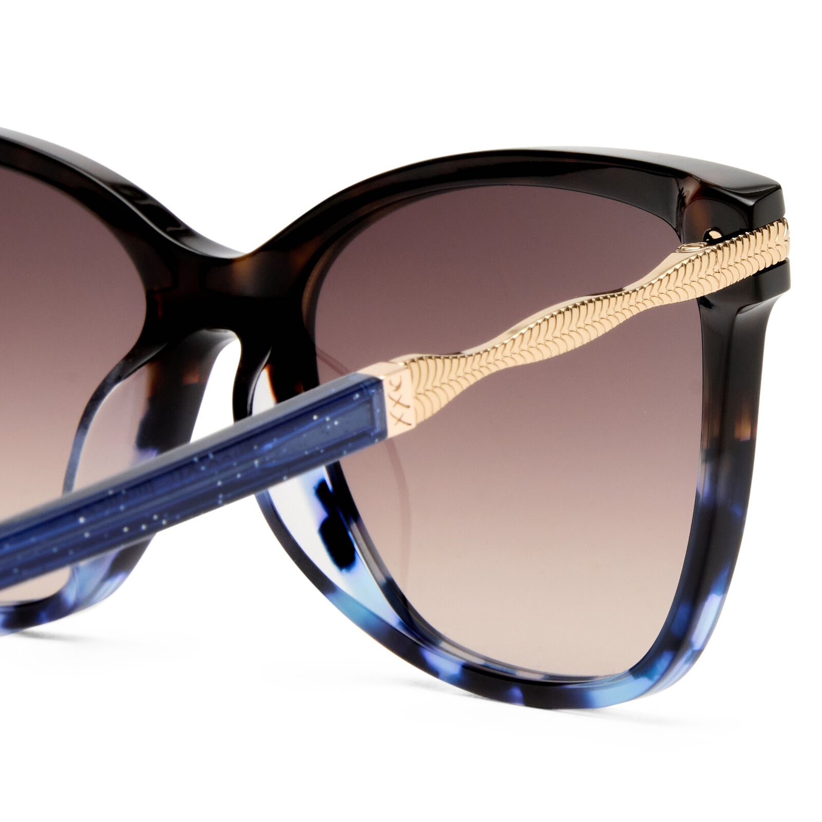 Camilla Intermission CAM2618818 Dark Tortoise w Blue Tortoise / Warm Smoke Gradient Lenses