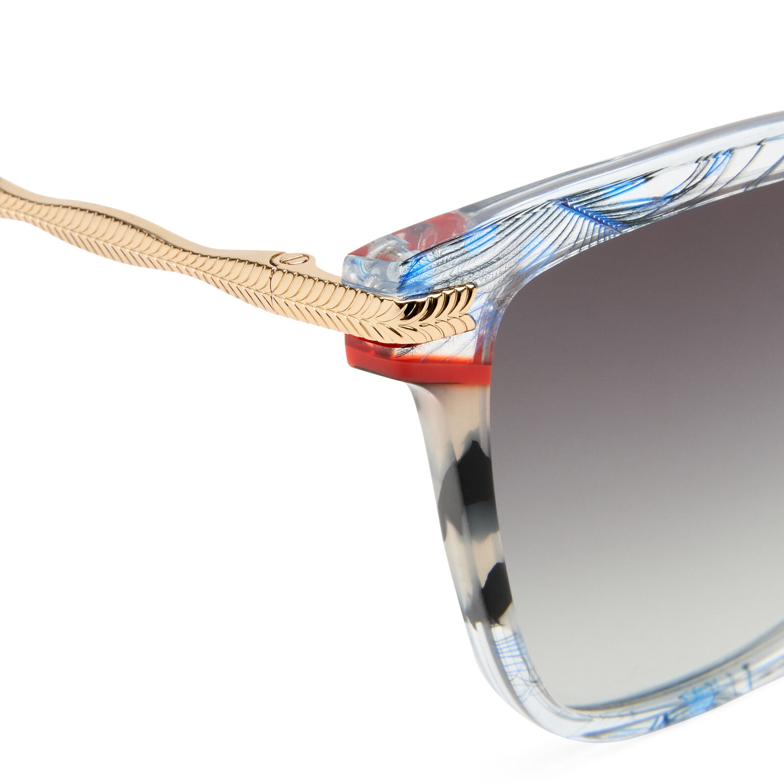 Camilla Intermission CAM2618820 Blue Feather / Smoke Gradient Lenses