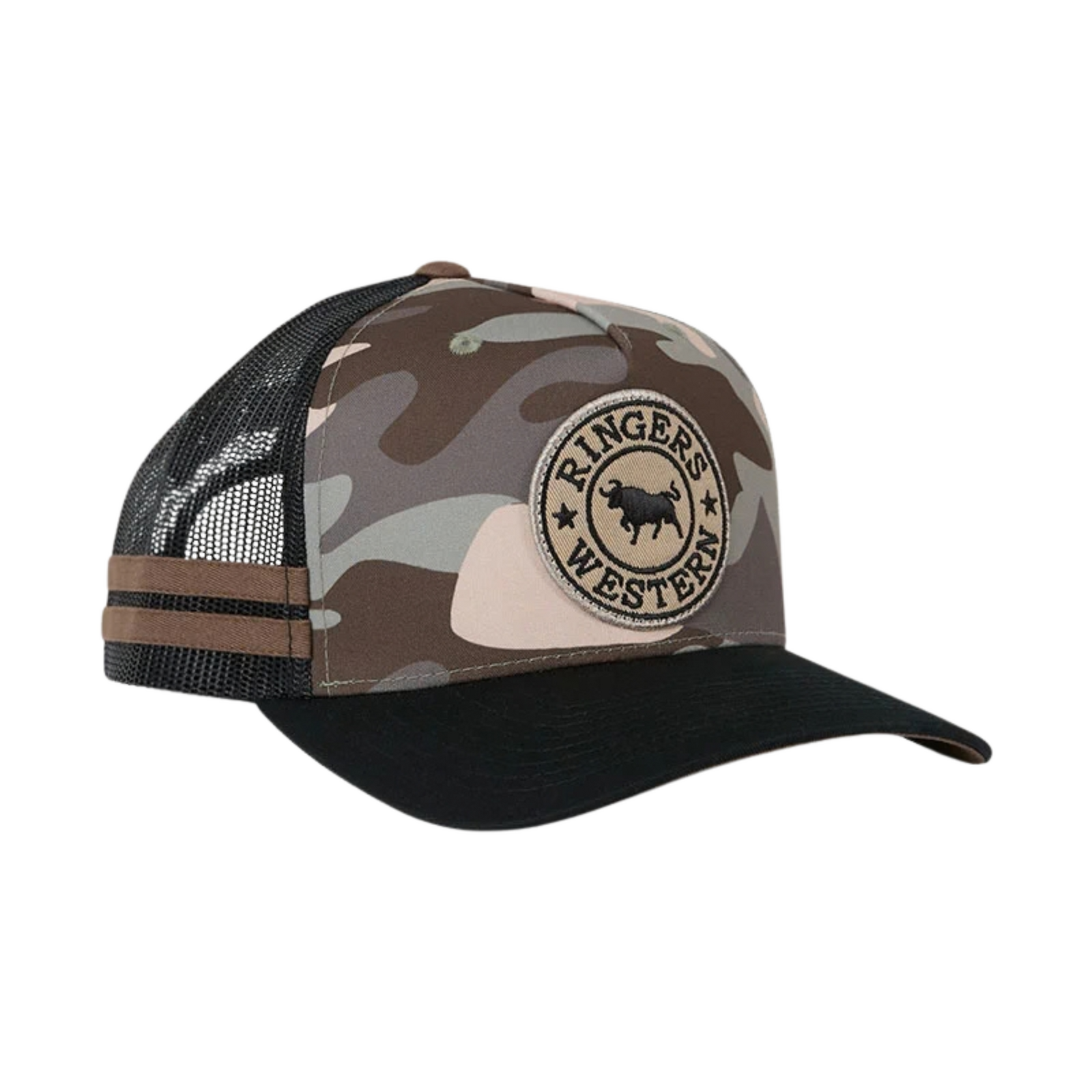 Ringers Western Hard Find McCoy Trucker Cap Camo OSFM