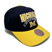 Mitchell & Ness Michigan Wolverines NCAA Free Throw Navy OSFM MNUM21102