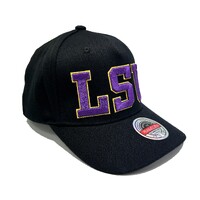 Mitchell & Ness LSU Tigers NCAA Initial Black OSFM MNLU21149