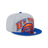New Era 9Fifty New York Knicks NBA Tip Off 2023 Grey OSFM 60421548
