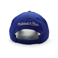 Mitchell & Ness Classic Red Golden State Warriors NBA Interlocked Blue OSFM MNGW23022