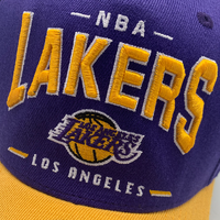 Mitchell & Ness Classic Red Los Angeles Lakers Headline Arch NBA Purple/Yellow OSFM MNLL22351