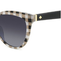 Kate Spade DAESHA/S S37 9O 56 White Black Pattern / Dark Grey Gradient Lenses