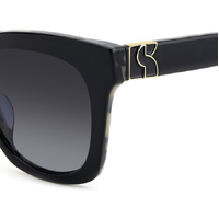 Kate Spade CONSTANCE/G/S 807 9O 53 Black / Dark Grey Gradient Lenses