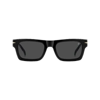 David Beckham Clip-On DB 7129/CS 807 M9 51 Black / Grey Polarised Lenses