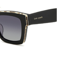 Kate Spade BRYNNE/G/S TCB WJ 51 Black White Havana / Grey Gradient Polarised Lenses