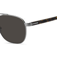 Hugo Boss BOSS 1723/S 31Z IR 56 Ruthenium Havana / Grey Lenses