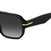 Hugo Boss BOSS 1718/S 807 1I 57 Black / Grey Gradient Lenses