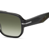 Hugo Boss BOSS 1718/S KB7 8Z 57 Grey / Green Gradient Lenses