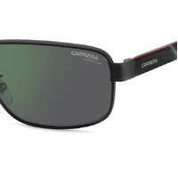 Carrera C Flex 09/G/S 003 Q3 58 Matte Black / Grey Green Mirror Polarised Lenses