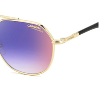 Carrera 303/S 2M2 YB 53 Black Gold / Blue Gradient Red Lenses