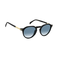 David Beckham DB 1171/S 2M2 08 50 Black Gold / Dark Blue Gradient Lenses