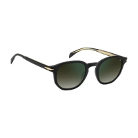 David Beckham DB 1007/S 003 CS 49 Matte Black / Green Gradient w Mirror Lenses