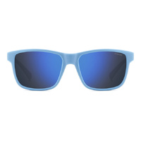 Polaroid Kids PLD 8067/S VGL 5X 49 Matte Blue Azure / Blue Mirror Polarised Lenses