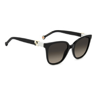 Carolina Herrera HER 0297/S 807 HA 53 Black / Brown Gradient Lenses