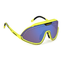Carrera C Sport 01/S 4CW ZS 99 Yellow Black / Blue Mirror Lenses