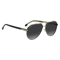 Hugo Boss BOSS 1747/S RHL 9O 60 Gold Black / Dark Grey Gradient Lenses