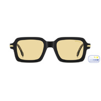 Carrera 358/S 71C UK 50 Black Yellow / Yellow Photochromic Lenses
