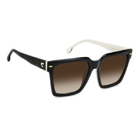 Carrera 3067/S 80S HA 56 Black White / Brown Gradient Lenses