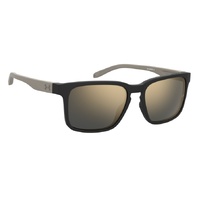 Under Armour UA Assist 2 087 JO 57 Matte Black Beige / Grey Bronze Mirror Lenses