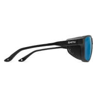 Smith Embark 01T QG 58 Matte Black / Blue Mirror Polarised Chromapop Lenses