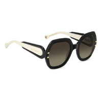 Carolina Herrera HER 0314/G/S 80S HA 61 Black White / Brown Gradient Lenses