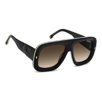 Carrera Flaglab 18 2M2 HA 57 Black Gold / Brown Gradient Lenses