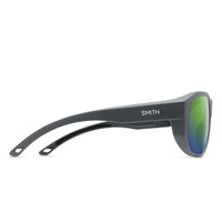 Smith Outrigger RIW UI 61 Matte Cement / Green Mirror Chromapop Polarised Lenses