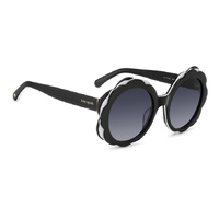 Kate Spade VIVI 2/G/S P56 9O 54 Black White Black / Dark Grey Gradient Lenses