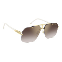 Carrera 1054/S VVP YK 63 Gold Ivory / Burgundy Gradient w Gold Mirror Lenses